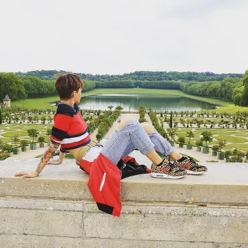 Sneakers leopard Nike pattern animal worn by Ruby Rose on the account @rubyrose