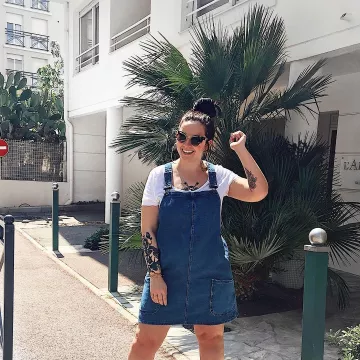 Criollos de oro rosa en la cuenta de Instagram de @stylandme