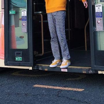 Converse One Star Ox Tyler The Creator Golf Le Fleur Solar Power portée par Léo sur son Instagram