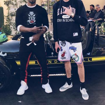 The Vans FOG worn by Blake Linder on his account Instagram