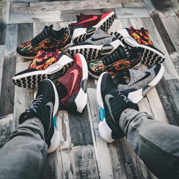 The Nike Hyperadapt 1.0 Habanero red @tadsnkrs on his account instagram