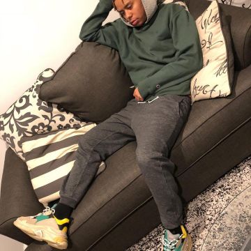 El Balenciaga Triple S que luce Cordae en su Instagram