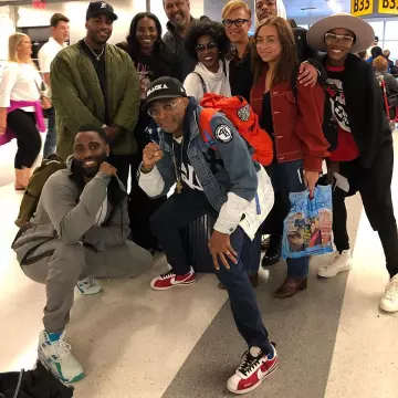 The nike Cortez Kenny II of spike lee on his instagram