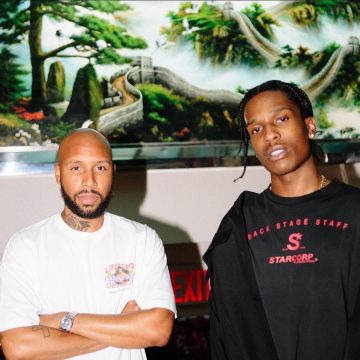 La camiseta de Raf Simons usada por A$AP Rocky en la cuenta de Instagram de Matthew Henson