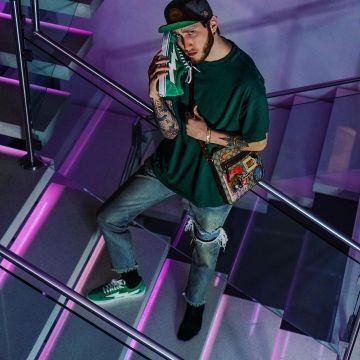 Sneakers vans Revenge X Storm Low green on the account Instagram @banks