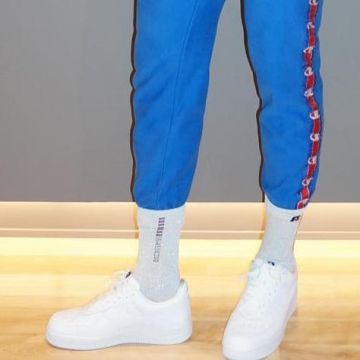 the pair of air force 1 rocafella worn by tristan thompson on his post instagram