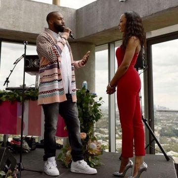 The AIR JORDAN 4 RETRO "PURE MONEY" white Baron Davis on his account Instagram