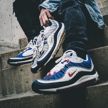 The nike air max 98 gundam @tadsnkrs on his account Instagram