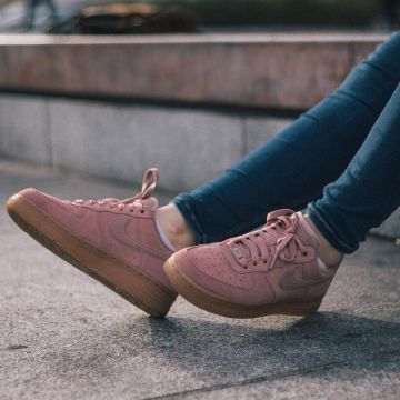 The Nike Air Force 1 pink @tadsnkrs on his account instagram