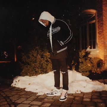 sneakers nike Air Jordan Nike AJ I 1 Retro black and white views on the account Instagram Odell Beckham Jr