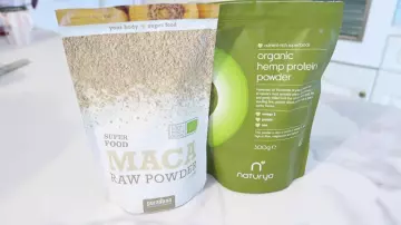 The Super Food Maca powder ORGANIC Enjoyphoenix in her video Spring morning routine, 2016