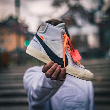 The Nike x OffWhite Blazer white @tadsnkrs on his account Instagram