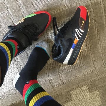 The nike air max 1 black Fabolous on his account Instagram