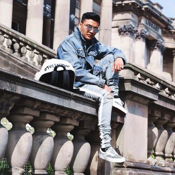 The Vans x Fear of God "Era" made by John Melchico on his instagram