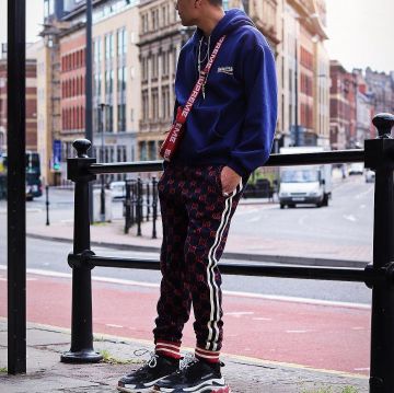 La Balenciaga Triple S que luce John Melchico en su instagram