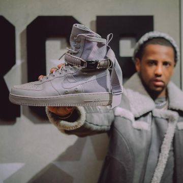The nike airforce 1 "Special Field" and the grey of Fabolous on his account Instagram