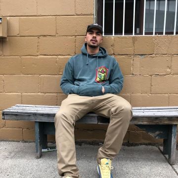 La casquette NY Yankees portée par Kai sur son instagram