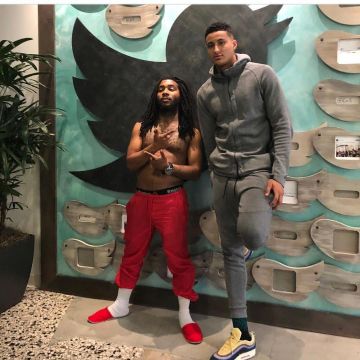 The Nike Air Max 97 Kyle Kuzma on his account Instagram