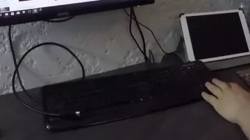 Microsoft keyboard black