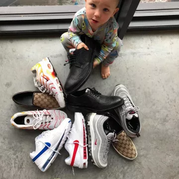 Sneakers Nike Air Max 97 Silver Bullet in the collection of Sean Wotherspoon on Instagram