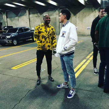 The pair of Old Skool "japanese Indigo" worn by PJ Tucker on his account Instagram