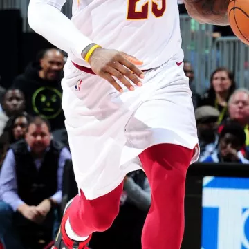 White shorts lebron cleveland