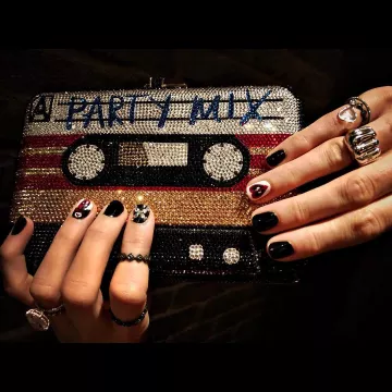 La pochette party mix en forme de cassette audio de Blake Lively sur son compte Instagram