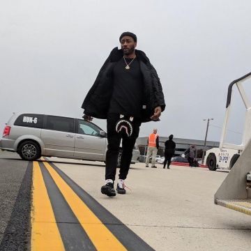 las zapatillas negras vapormax off blancas usadas por john wall en su cuenta de instagram