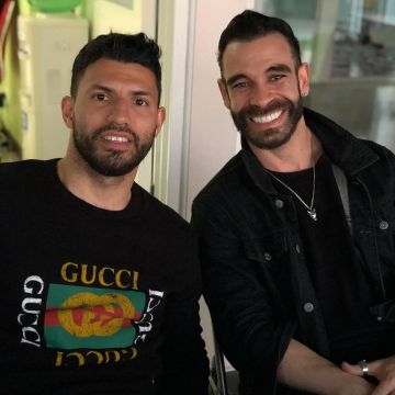 El jersey negro de Gucci de Sergio Agüero en su cuenta de Instagram