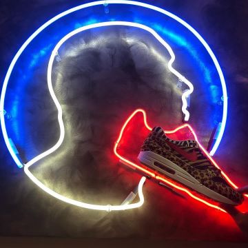 The Nike AIR MAX 1 leopard @larrydeadstock on his account Instagram