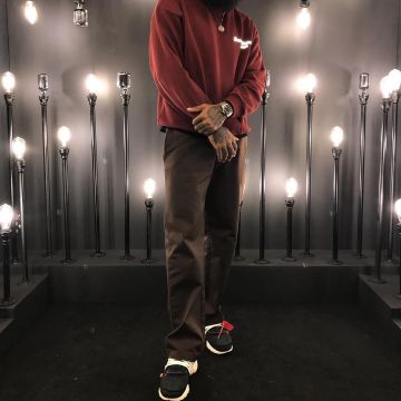les sneakers nike air presto off white portées par stalley sur son post instagram