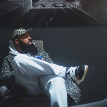 les sneakers nike air presto off white portées par stalley sur son post instagram