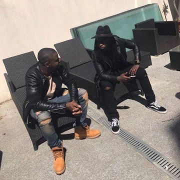 The Vans OLD SKOOL classics black and white on the account Instagram @blvckk_kiffnobeat_officiel