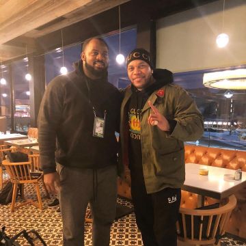 The sweat black Gucci Flo Rida on his account Instagram