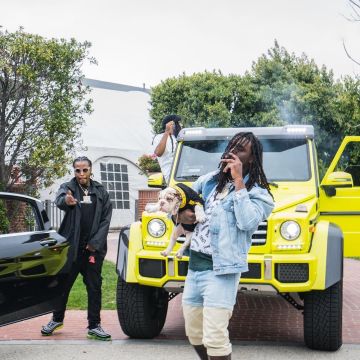 sneakers nike AIR VAPORMAX '97 "NEON"views on the account Instagram of Chief Keef
