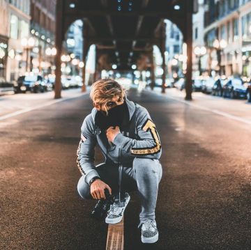 The Vans Fear of God that brings the influencer Ben Maclean on his Instagram