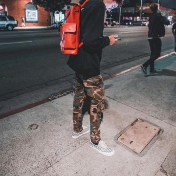 Blake Linder and his Vans Era 95 DX Fear of God White Black on his account instagram