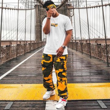 The Presto Off-White white that is on the influencer and youtubeur Ari Petrou on his Instagram