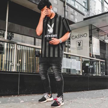 The Nike Presto x Off-White 2017 that bears the youtubeur and influencer Ari petrou