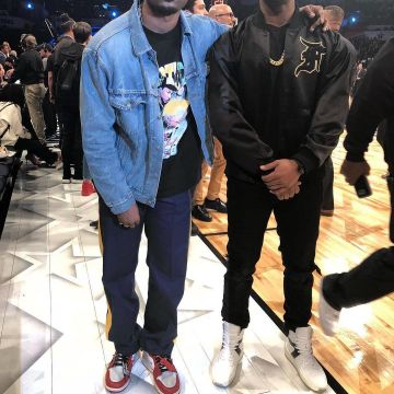 michael b jordan - air jordan 1 off white