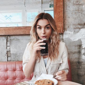 The sahara beige range by Allegra Shaw on his account Instagram