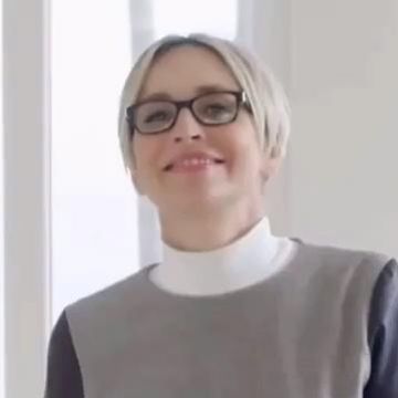 Eyeglasses Alain Afflelou worn by Sharon Stone on his account Instagram
