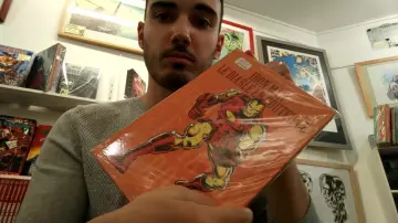 The comics Iron Man : The Devil in the bottle seen on the video "I can't find any comics ?" of The Chain of the Geek