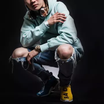 The sneakers Human Race NMD Adidas RiceGum on Instagram