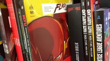 The book Flash Rebirth Volume 1 seen on the video "I can't find any comics ?" of The Chain of the Geek