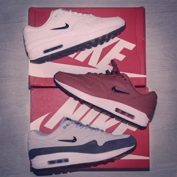 The nike air max 1 white @tadsnkrs on his account instagram