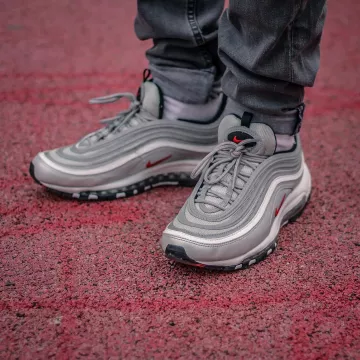 The Nike Air Max 97 Silver Bullet @tadsnkrs on his account instagram