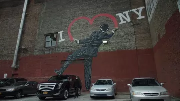 Mural de Nick Walker en Nueva York en la serie Mr. Robot S01E10