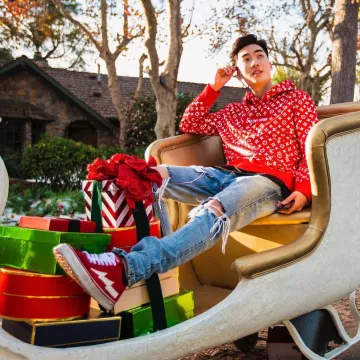 Sneakers red REVENGE X STORM II VOL.1 RiceGum on Instagram