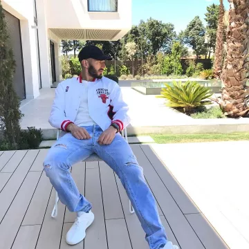 Le Teddy Chicago Bulls de Karim Benzema sur son compte Instagram